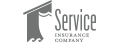 Service insurance company grey logo