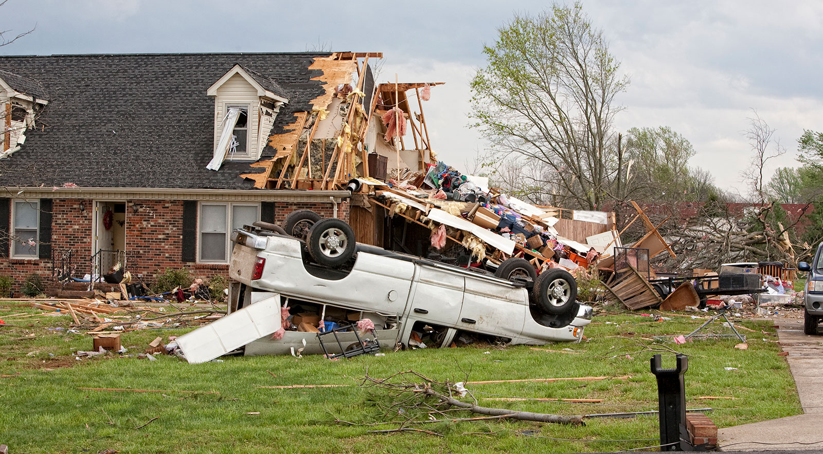 tornado damage