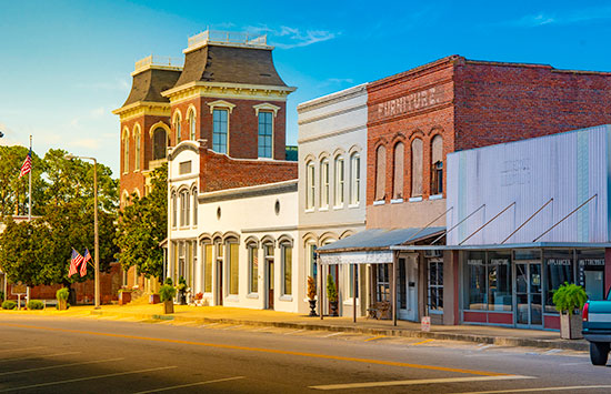 commercial business storefront