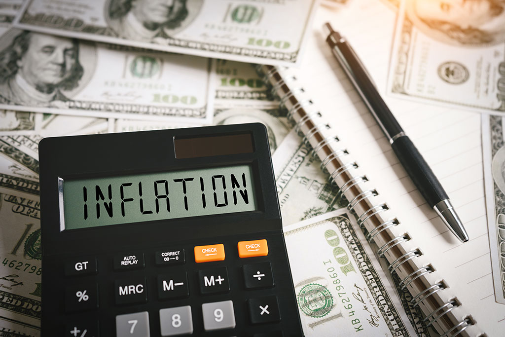calculator and money