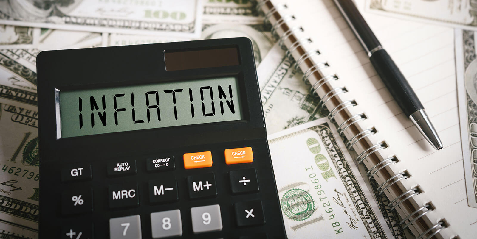Calculator and money